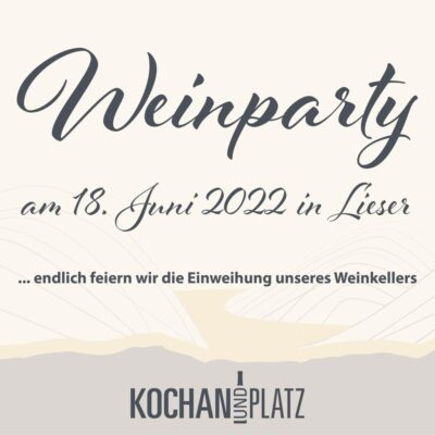 Weinparty-Kochan